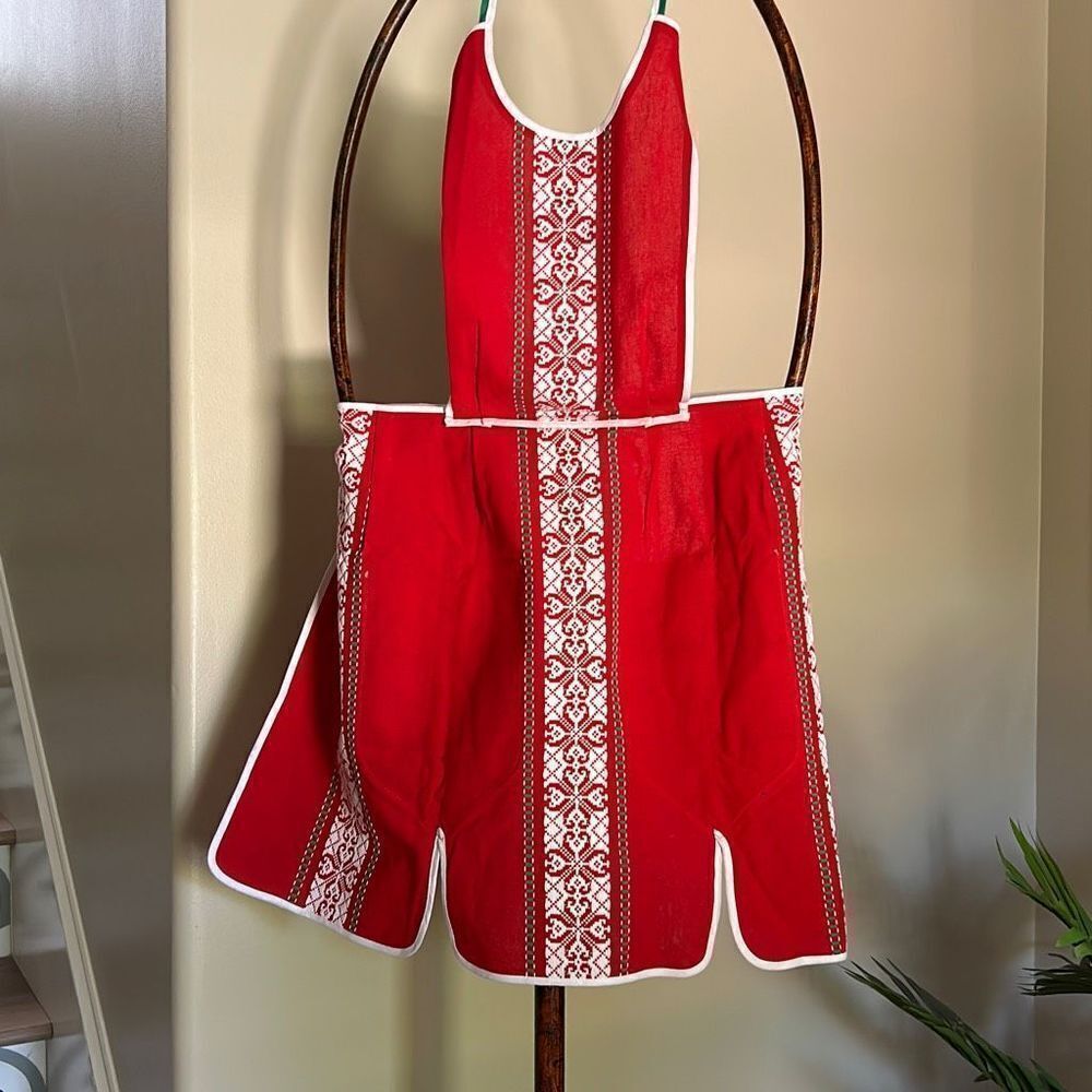 French Red Apron